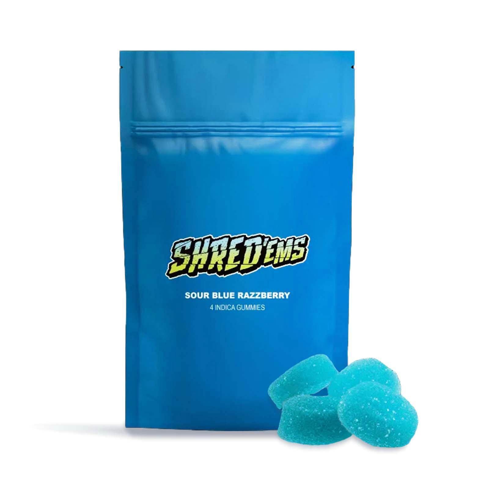 Sour Blue Razzberry  4 Pack