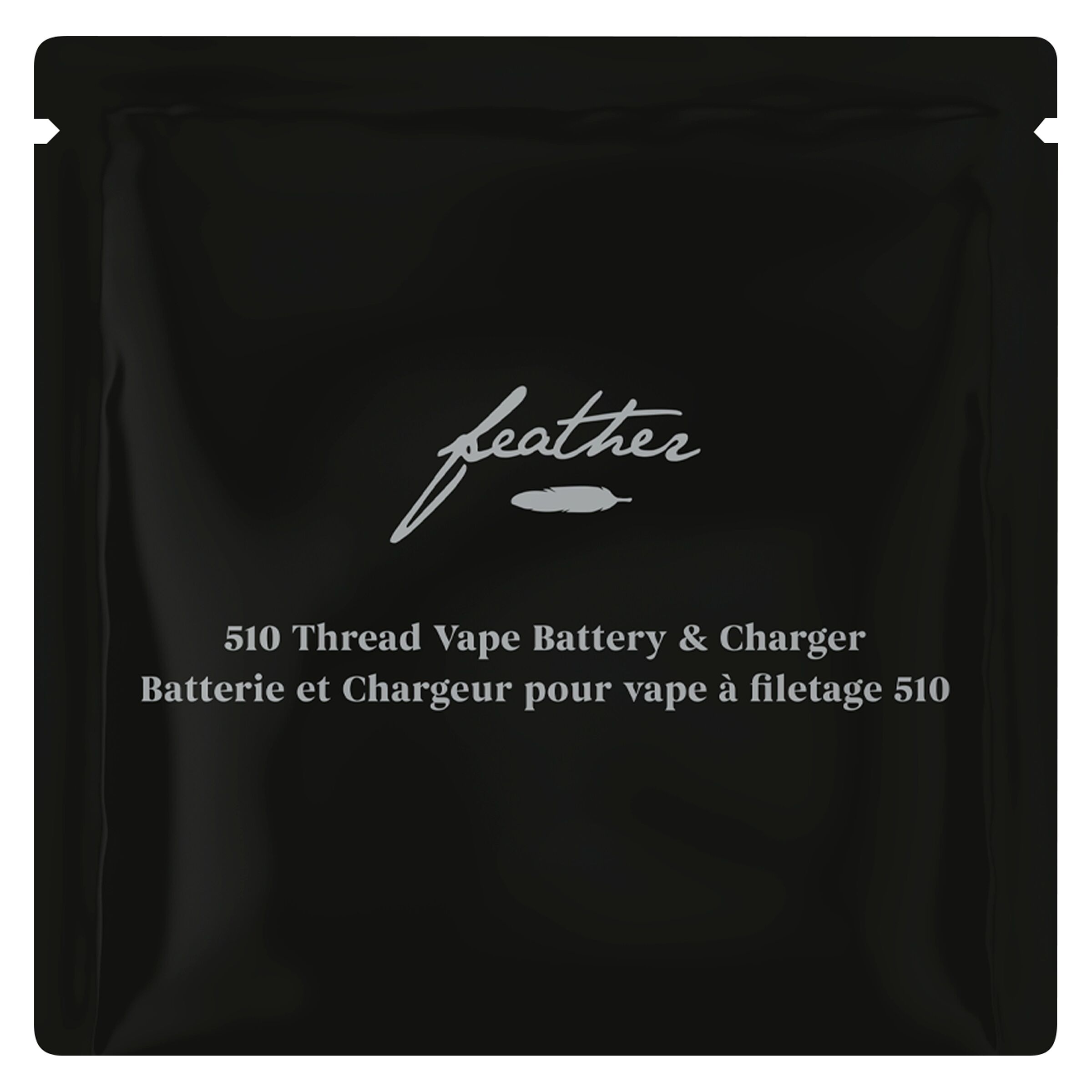 Premium 510 Thread Vape Battery and Charger  Black