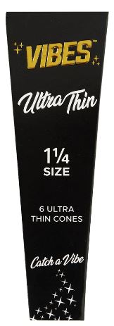 Vibes Rolling Papers  UltraThin Cones  1.25'