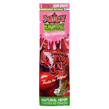 TerpEnhanced Cherry Pie Hemp Wraps  2 Sheets